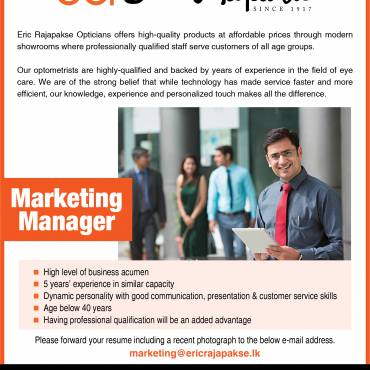 Marketing Manager